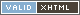 Valid XHTML